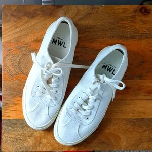 MWL madewell white canvas sneakers